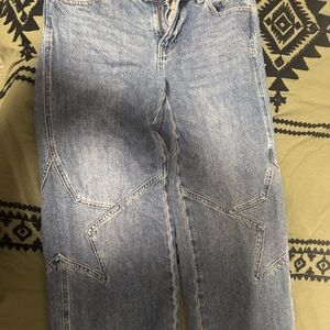PacSun Light Blue Straight Leg Jeans